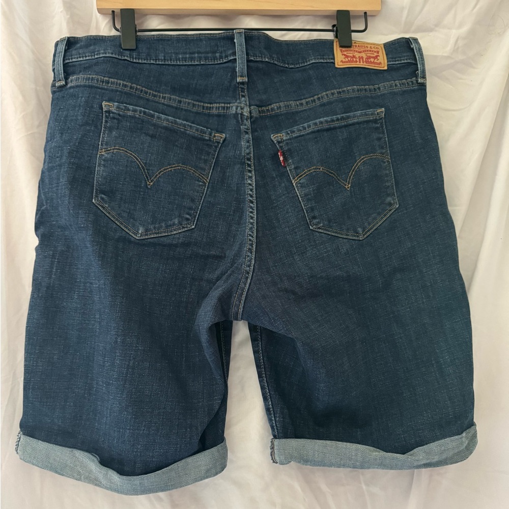 Levi's Dark Blue Denim Jeans